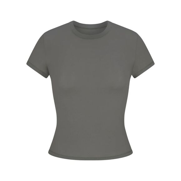 SKIMS Tops - SKIMS Fits Everybody T Shirt in Gunmetal - Size Large